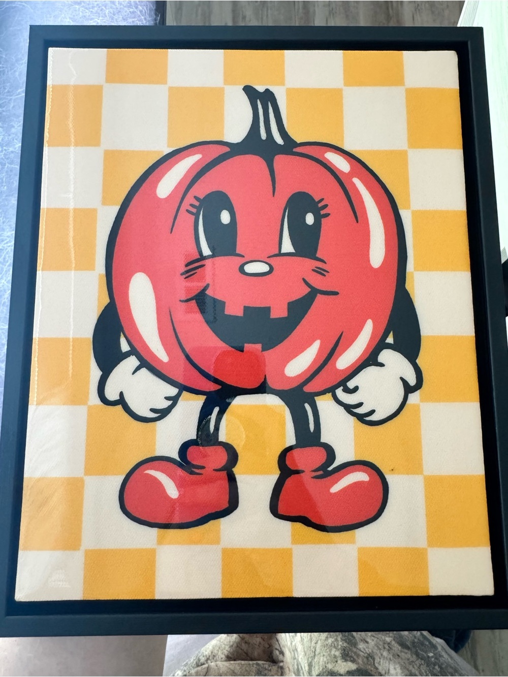 Vintage-Style Cartoon Pumpkin Halloween Art - Picture 7 of 7